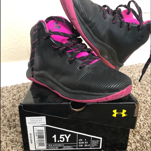 under armour curry 2.5 youth